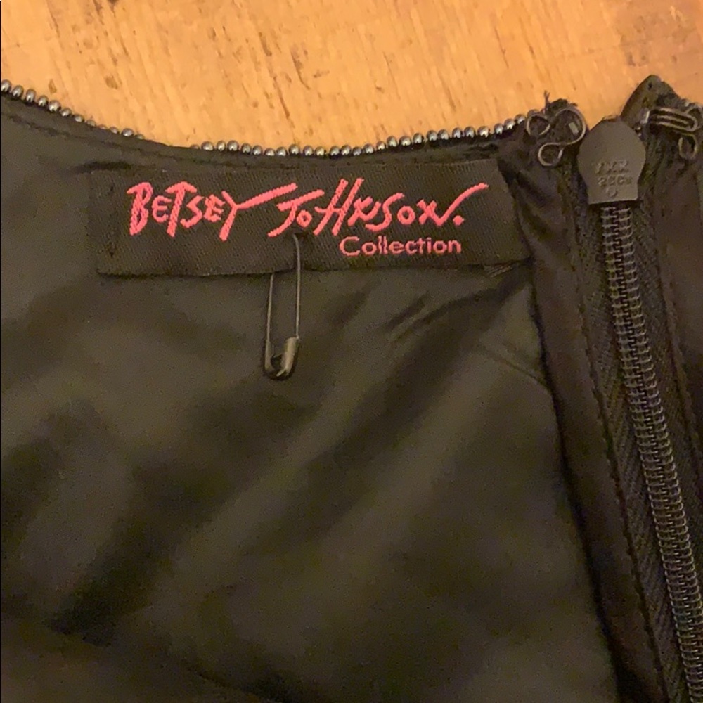 RARE Betsey Johnson Black Cupcake Cutie Dress $798 - Picture 7 of 8